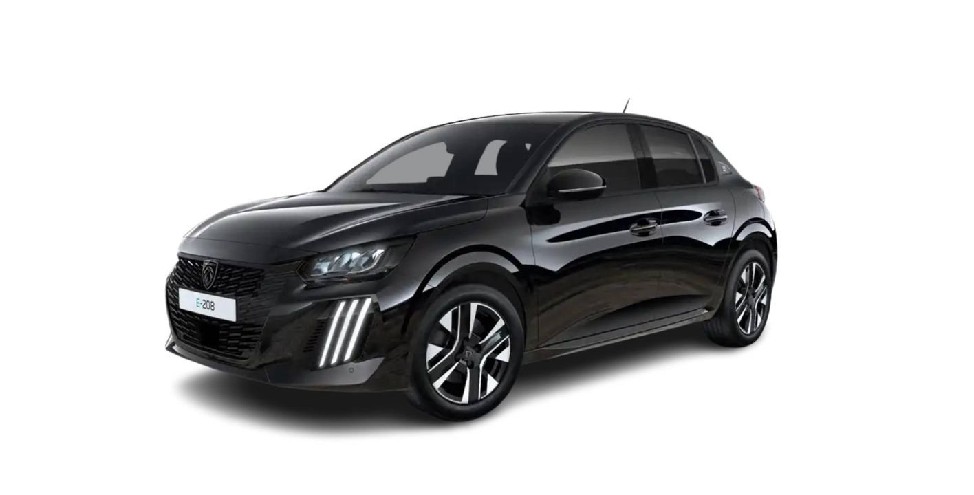 Peugeot 208 Style Hybrid Noir — vue principale