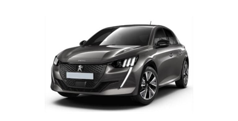 Location Peugeot 208 Style Diesel Gris à Rabat